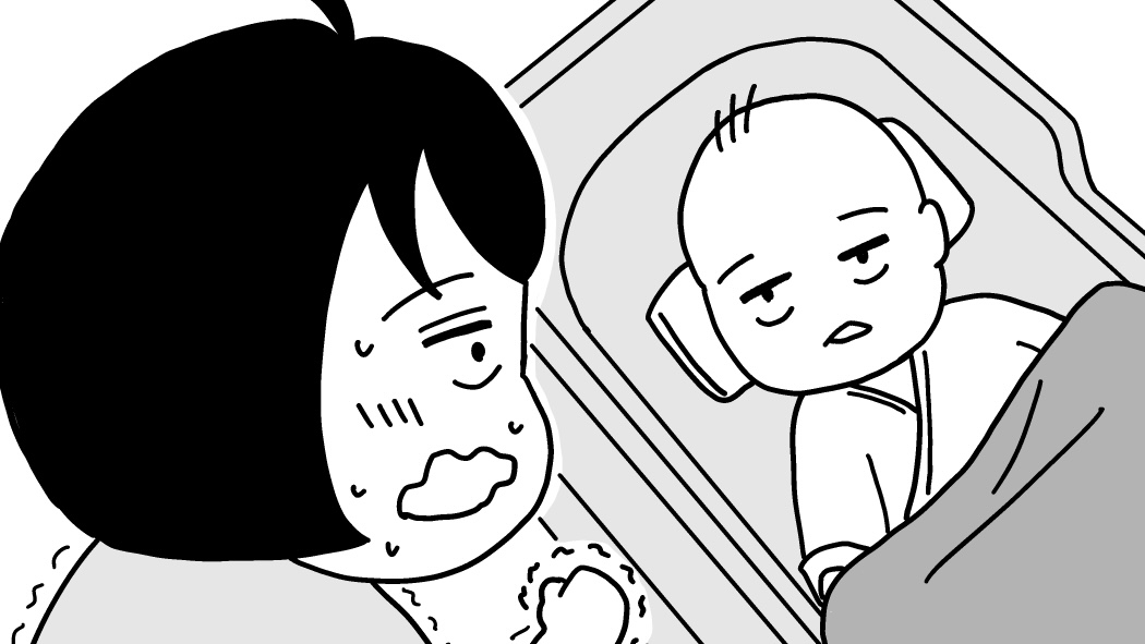 赤ちゃんかわいいですね①完成稿