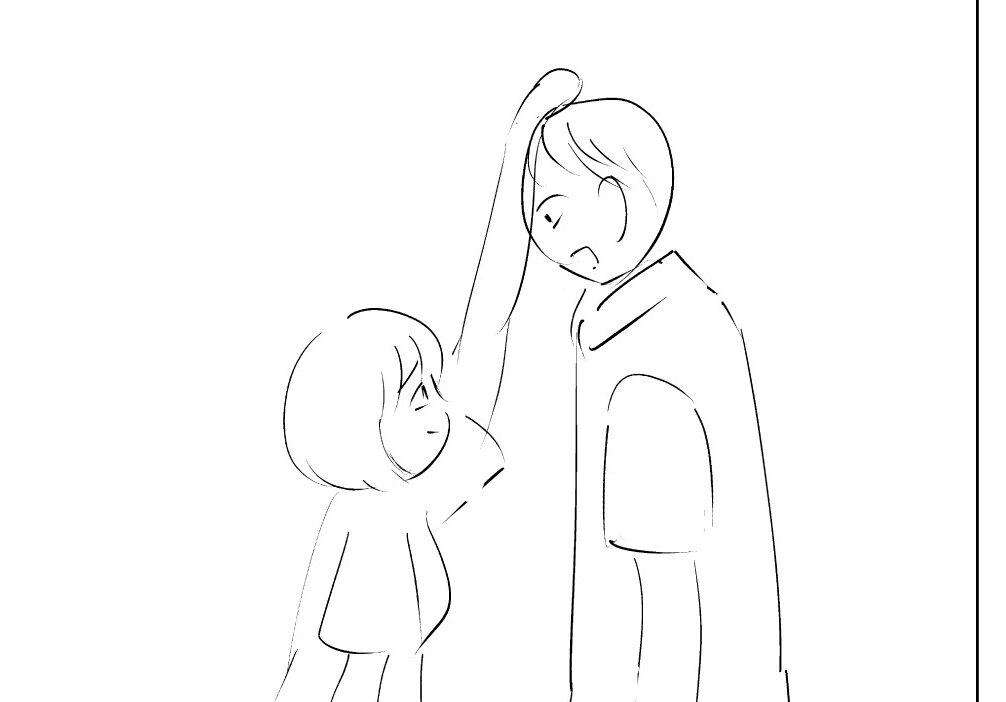 でっかい後輩とちっちゃな先輩